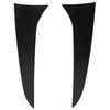 1Pair Rear Window Spoiler Glossy Black ABS Plastic Side Wing Cover Trim for X1 E84 2009?2015