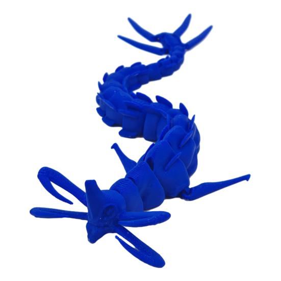 3D Printed Sea Creature Toy Deep Sea Animal Figurine with Movable Joints Articulated Mythical Ocean Predator Model Decoration Ocean Lovers Gift
