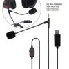 Профессиональный микрофонный кабель 3,5 мм для наушников WH1000XM5 XM4 MDR10R MDRXB950BT для игр, музыки, общения