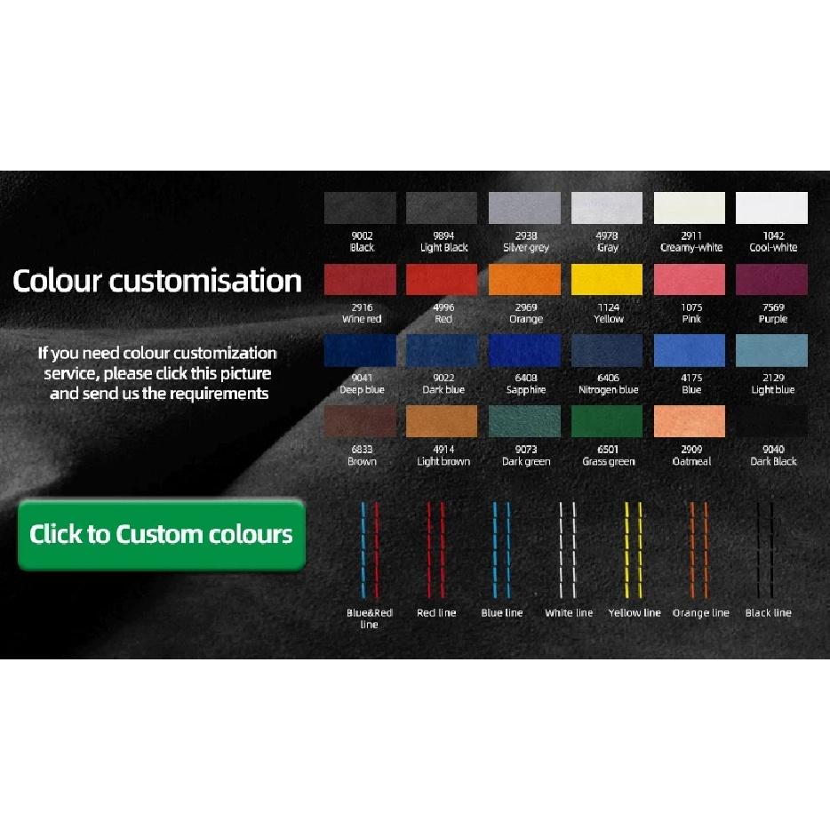 Made of Alcantara For BMW F20 F21 F22 Series 1 2 2012-2019 Dashboard Panel Trim Performance Sticker Car Interior Accessories