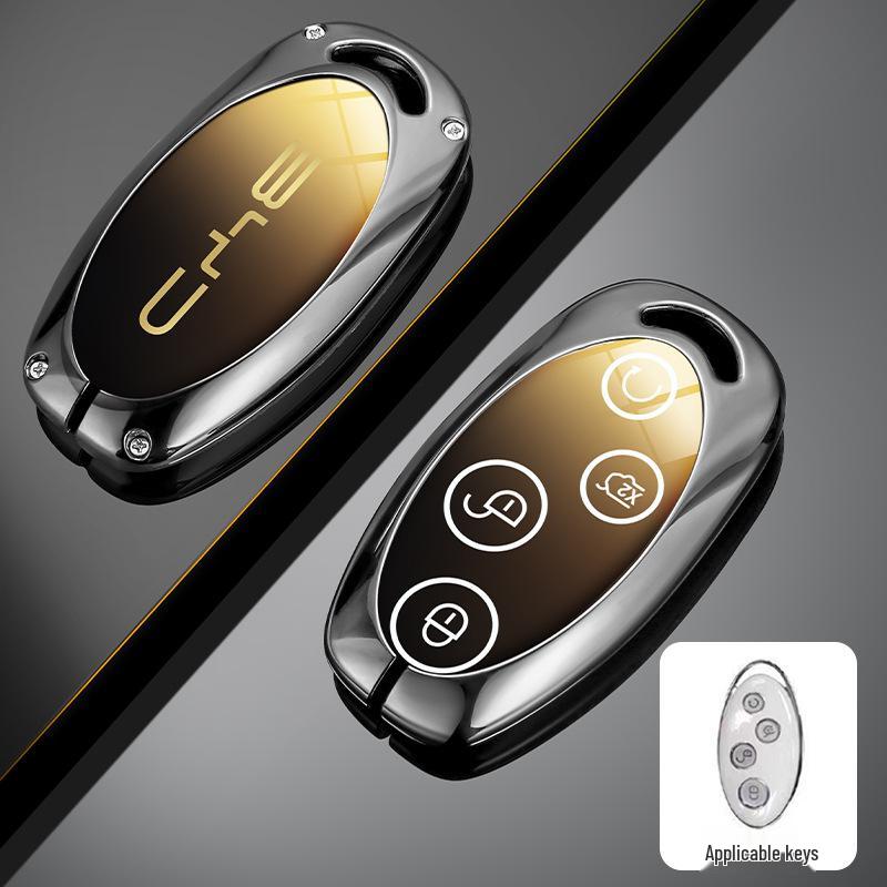 BYD Dolphin 22-24 Key Case: Compatible with Han, Song Plus, Tang DMI, Qin Pro, Yuan E2