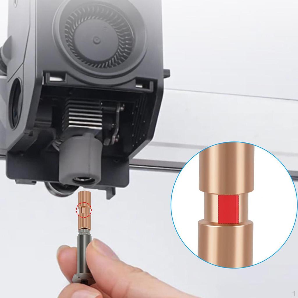 Аксессуары для керамического нагревателя 3D-принтера, стальное сопло 0,4 мм, прочное, легко заменяемое для модернизации хотэнда