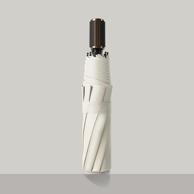 Роскошный полностью автоматический складной зонт для женщин и мужчин — солнцезащитный, защитный и рекламный зонт для бизнеса.