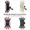 Universal Smartphone Handlebar Rack Bicycle Bracket Strap MTB  Motorcycle Stand Bike Phone Holder