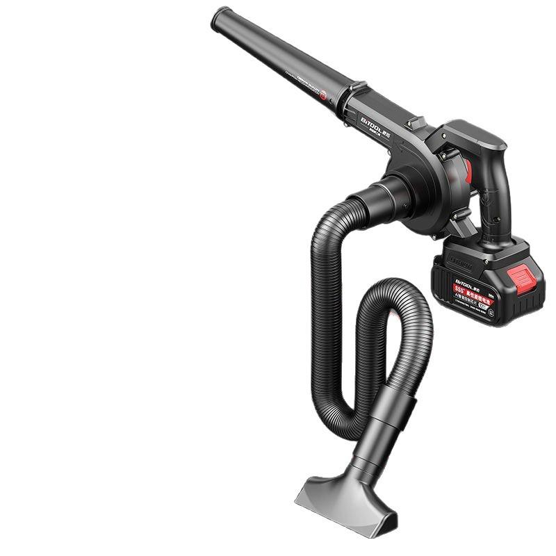 Беспроводной электрический фен и воздуходувка-пылесос с литиевой батареей