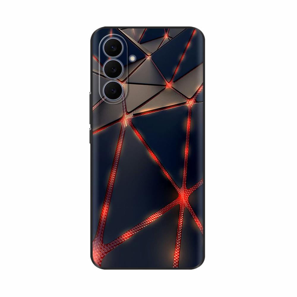 Для Samsung Galaxy S25 FE Чехол Милый Крутой Черный Силиконовый Чехол для Телефона Для Samsung S25 FE 5G Чехол S25FE Задняя Крышка Coque TPU Fundas