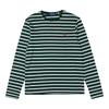 Polo Ralph Lauren Logo Embroidered Striped Crew Neck Casual Long Sleeve T-Shirt Men Tops Green 710883732-005