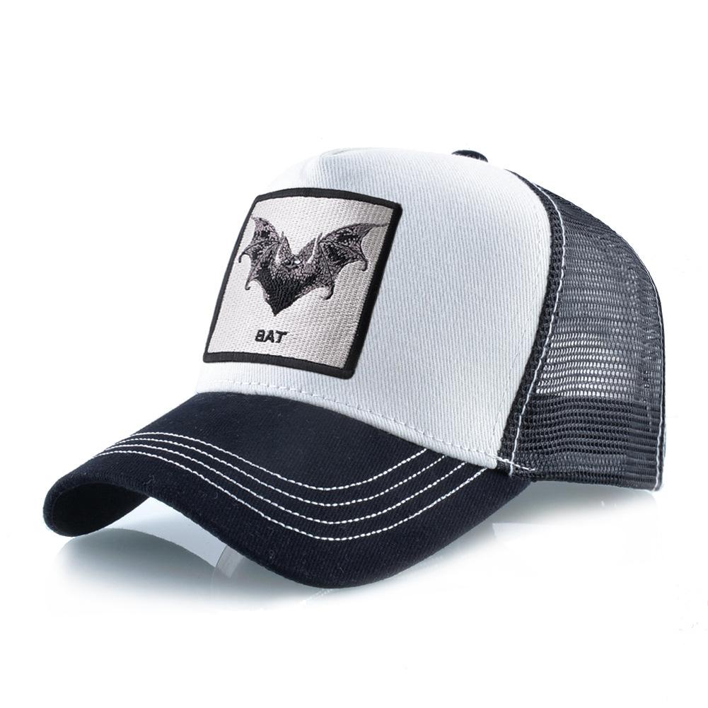 Кепка Тракер Четыре Сезона Мужская Женская Snapback Хип-Хоп Бейсболка С вышивкой скорпион нашивка Регулируемый козырек