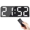 Koolertron Large Screen Digital Clock Wall Mounted Tabletop Large Letters Large Alarm Clock Display Alarm Countdown Count Up Stopwatch with Remote