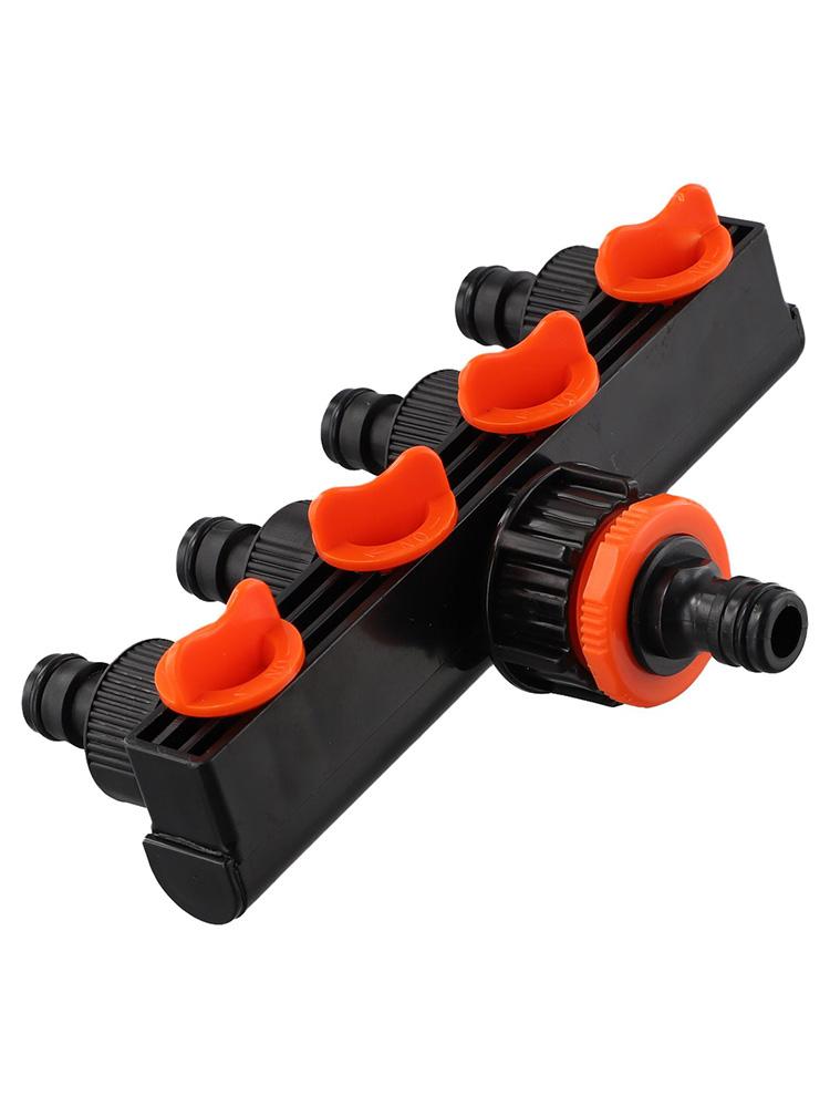 Садовый поливной соединитель распределительный кран 4-ходовой шланг дивертор с клапаном распределитель воды для наружного крана разбрызгивания