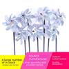 Laser Reflective 7-Blade Bird Repellent Windmill for Orchard and Garden Bird Prevention