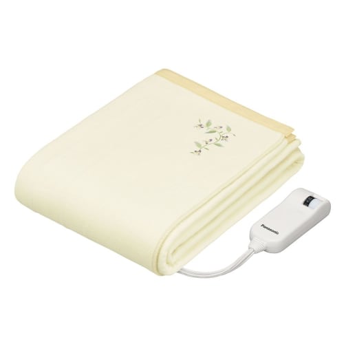 Panasonic Electric Blanket, Can Be Used As a Blanket, Equipped with a Room Temperature Sensor, 8 Levels of Temperature Adjustment, Dust Mite Preventio