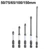 5Pcs/Set Wear-resistant Cross Driver Drill Bit Screwdriver Batch Head  Hardware Repair Parts
