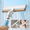 Double-sided Window Cleaning Squeegee Telescopic Handle Spray Window Cleaning Tool  Glass Cleaning