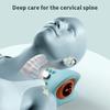 Электрический шейный массажер Растяжка позвоночника Шея Плечо Расслабляющее устройство для шейных мышц Подушка для массажа плеч Коррекция позвоночника