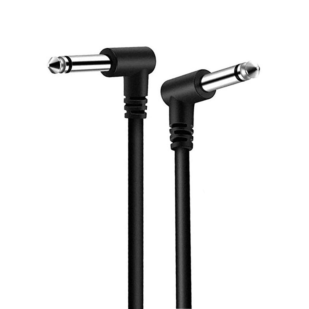 3 шт. Патч-кабель для гитары Кабели для педалей гитарных эффектов Бесшумные Прямоугольные Аудиокабели Замена Деталей Электрогитары