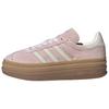 Оригинальные кроссовки Gazelle Bold Classic Удобные кроссовки Женские кроссовки Розовый Белый IH4209