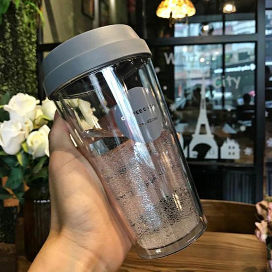 320/420 мл прозрачная термостойкая чашка для кофе, чая, кружка для сока, напитка