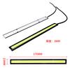 2pcs 17cm COB DRL LED 12V 6000K Waterproof Daytime Running Light Auto Strip Light Car COB Fog Lamp Car Styling Led DRL Lamp