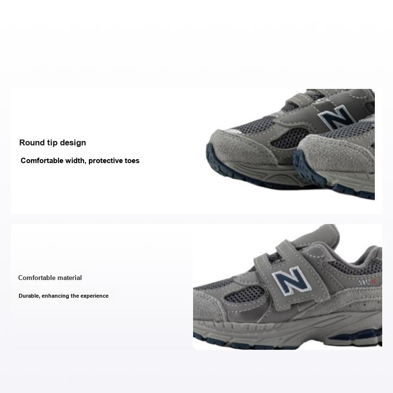 New Balance NB 2002R Удобные Повседневные Низкие Кроссовки для Бега Детские Кроссовки Серый IV2002R0