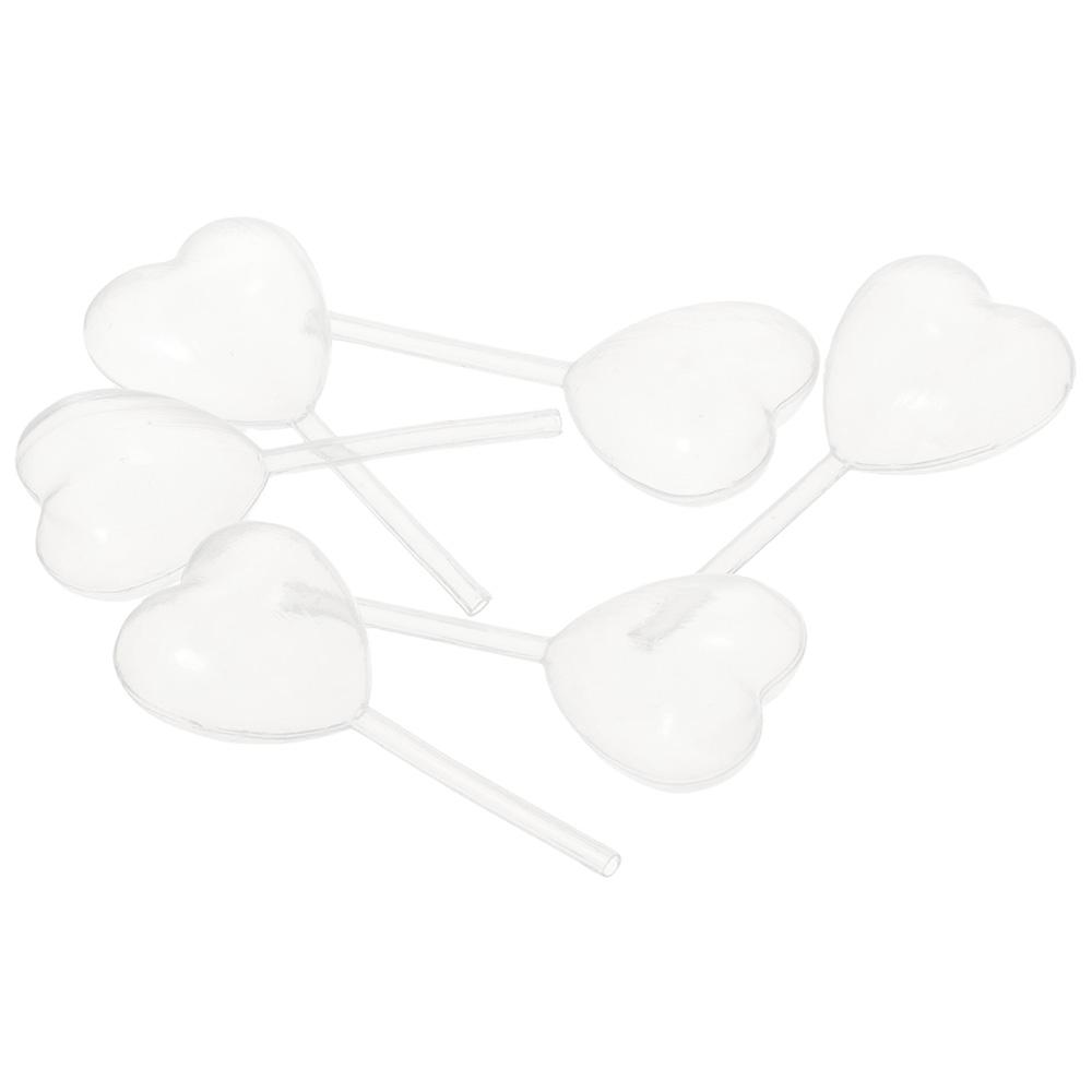 50pcs 4ml Transparent Liquid Dropper Heart Shape Liquid Transfer Pipettes Birthday Party