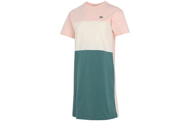 PUMA Short Sleeved Dress Women's Light Pink 531494-27