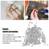 200pcs Smooth Round Seed Beads 4mm Size Spacer Beads Jewelry Tools Beading Supplies  Jewelry Making