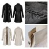 Retro Gothic Victorian Uniform Tailcoat Jacket For Men