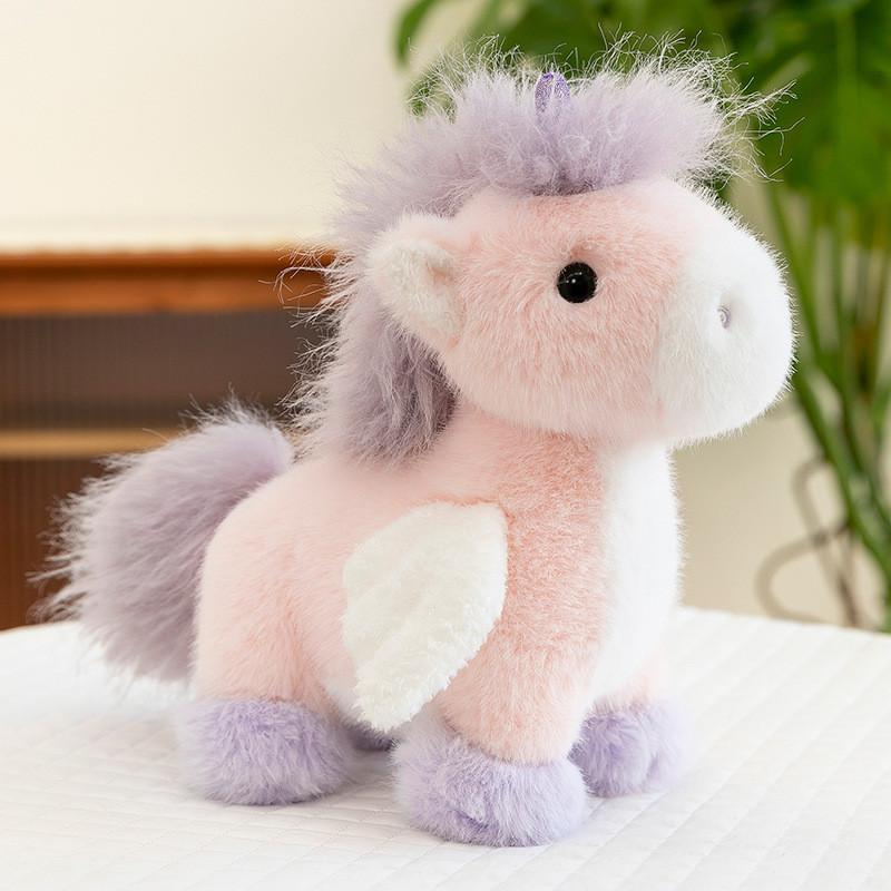 Unicorn Stuffed Plush Animal Soft Fabric And Pp Cotton Filling For Birthday Gift Special Characters Included