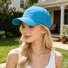 Adjustable Baseball Cap Women Cap, Elastic Straps Quick-Drying Sun Hat, Breathable Workout Hat Criss-Cross Ponytail Design for Running Yoga