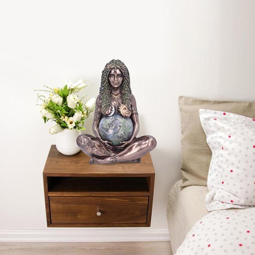 Статуя Матери-Земли Ghia, фигурка Матери-Земли, садовый орнамент, уличный декор