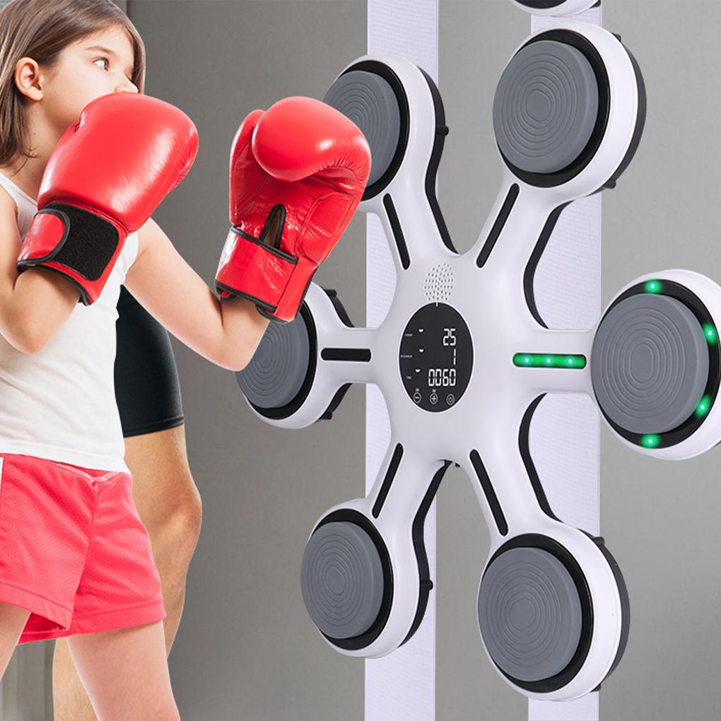 Bluetooth Music Boxing Machine Punch To Favorite Tunes With Multiple Rate Adjustments ABS