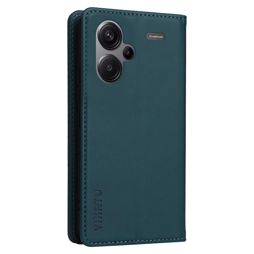 YIKATU YK-001 For Xiaomi Redmi Note 13 Pro+ 5G Case Magnetic Closing Leather Phone Cover