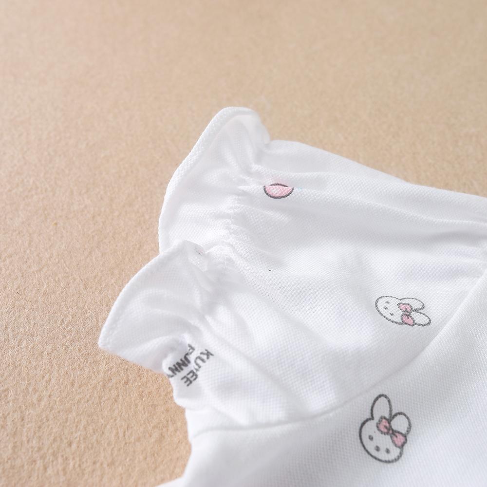 Baby Girls Summer Shirt 2024 New Kids Cotton Short Sleeved Clothes Kids Polo T-shirt Baby Turn-Down Collar Clothes