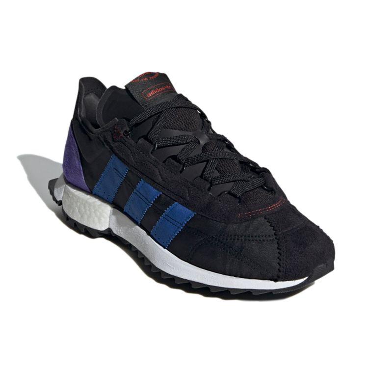 Adidas Originals SL 7600 Синтетическая кожа Замша Ретро Легкая носка Прочные Низкие Спортивные Повседневные Кроссовки Унисекс Черный FW6376