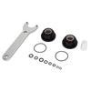 Front Mount Hydraulic Steering Cylinder Seal Kit HS5157 Pin Wrench O Rings Set for HC5340 HC5341 HC5342 HC5343 HC5344