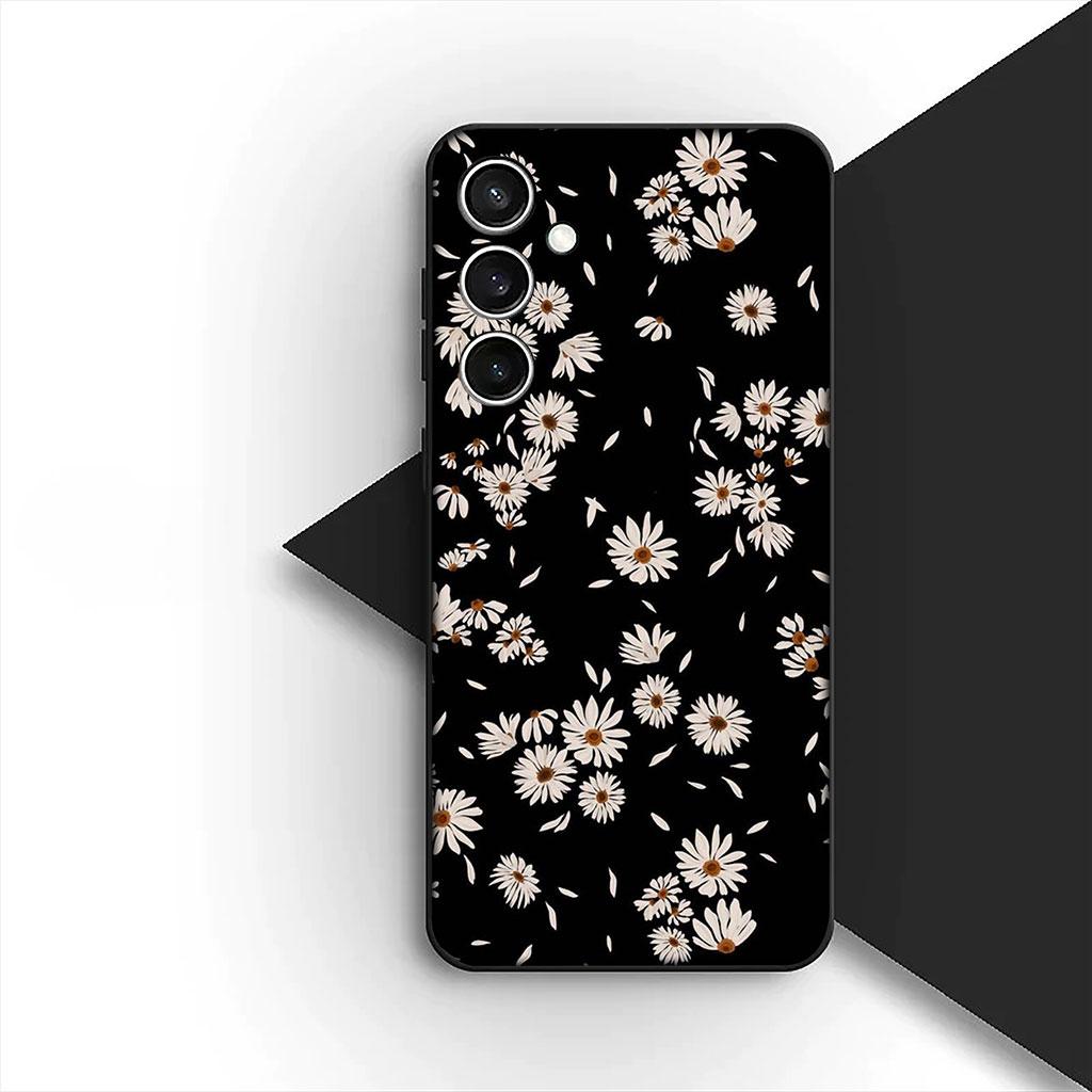 Fresh Little Daisy Flower Silicone Phone Cover for Xiaomi Poco C75 C65 C71 C85 X7 X6 M7 F7 F8 Ultra F6 Pro Soft Case