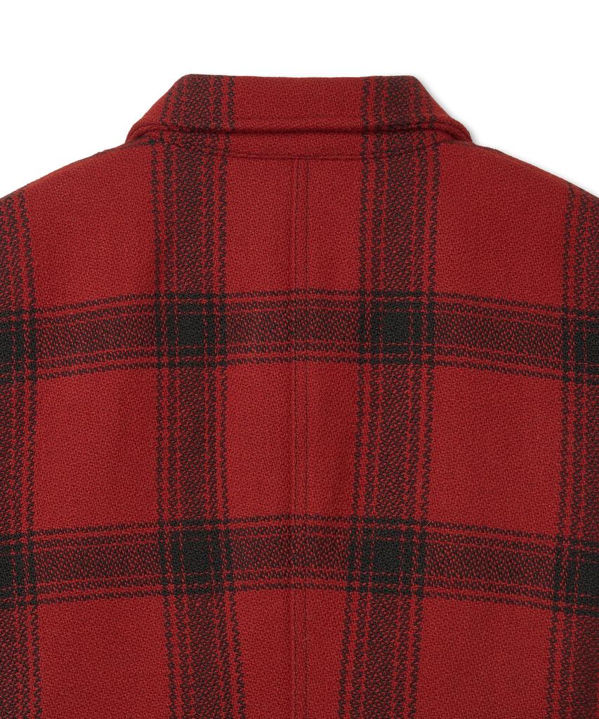 Polo Ralph Lauren Plaid Wool Utility Jacket - Multicolor