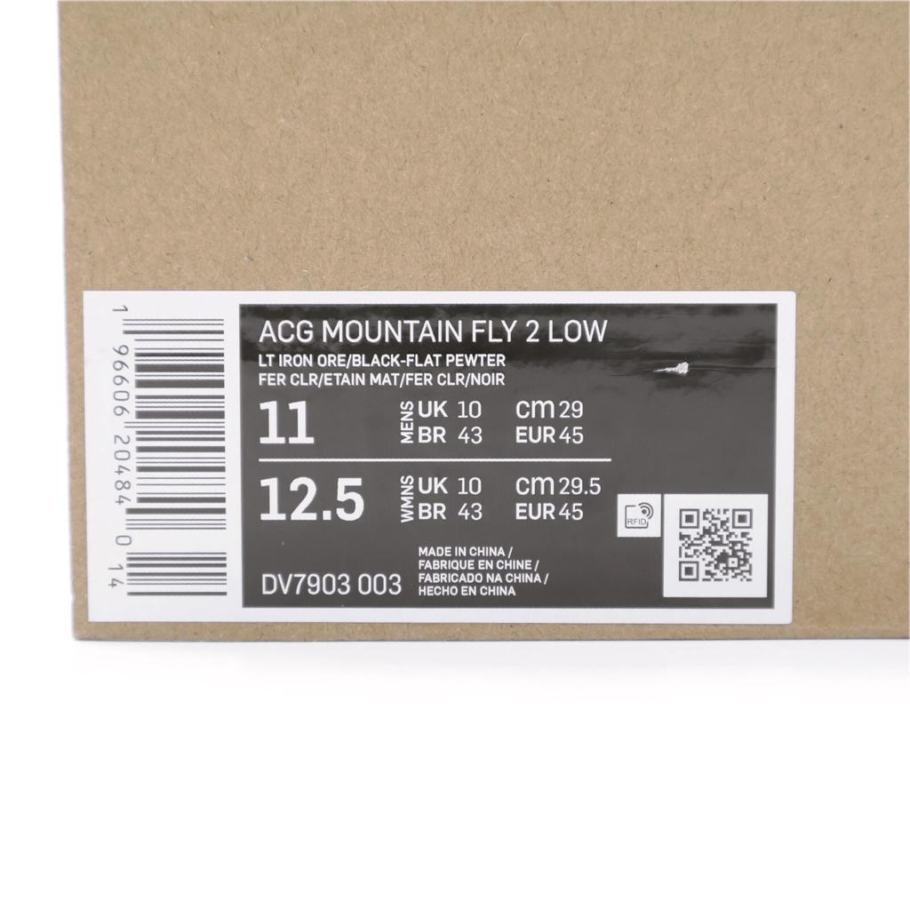 DV7903-003 Nike ACG Mountain Fly 2 Low Светло-железный рудник Плоский оловянно-серый (Мужской)