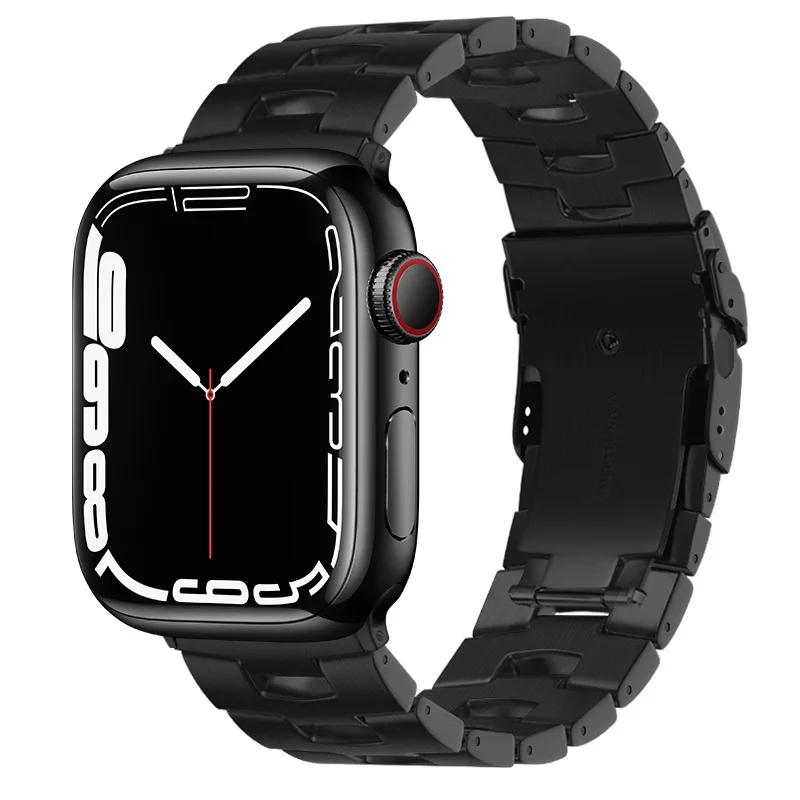 Ремешок Oracle Titanium для Apple Watch 46мм 45мм 41мм 44мм 40мм 42мм 38мм 49мм iWatch Series Ultra 10 9 8 7 6 5 4 3 SE