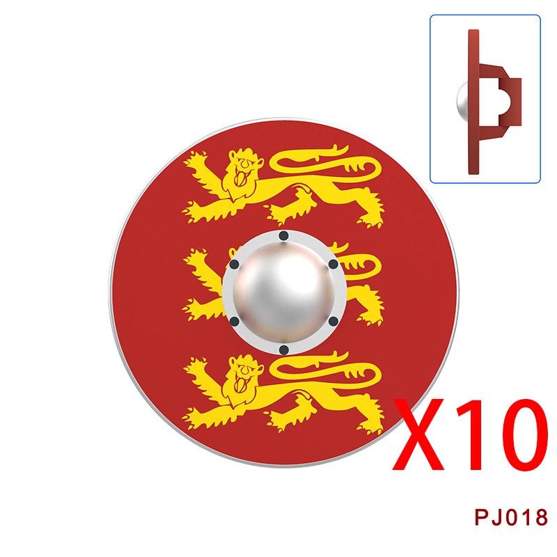 Средневековый Военный Замок Рыцарь Строительные Блоки Езда на Лошади Волк Медведь Слон Животное Жилет Оружие Флаг Седло Игрушка Кирпич Подарок A06