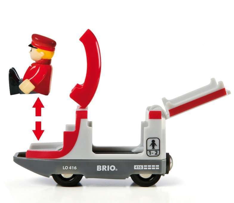 Brio МИР Железная дорога Набор для путешествий 33 Возраст 3 года и старше Игрушка Деревянная 33209 & [Общее количество деталей] (Поезд Железнодорожный)