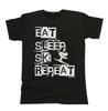 Eat Sleep Ski T-Shirt Mens  Skiing Gift For Christmas Birthday Skis Tee