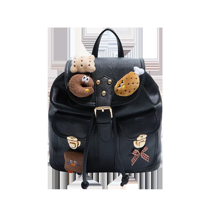 2025 Retro Leopard Print Women's Large-Capacity Backpack – Autumn/Winter Niche Design