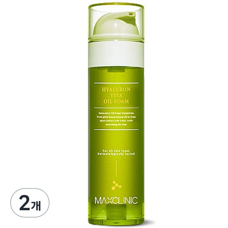 Maxclinic Hyaluronic Vita Oil Foam Cleanser, 110g, 2 pcs