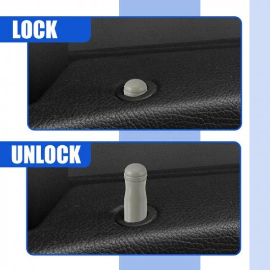 Pack (2) NO.72137SP0003ZF Door Lock Rod Knob Lock Pin For Honda Civic 1996-2000