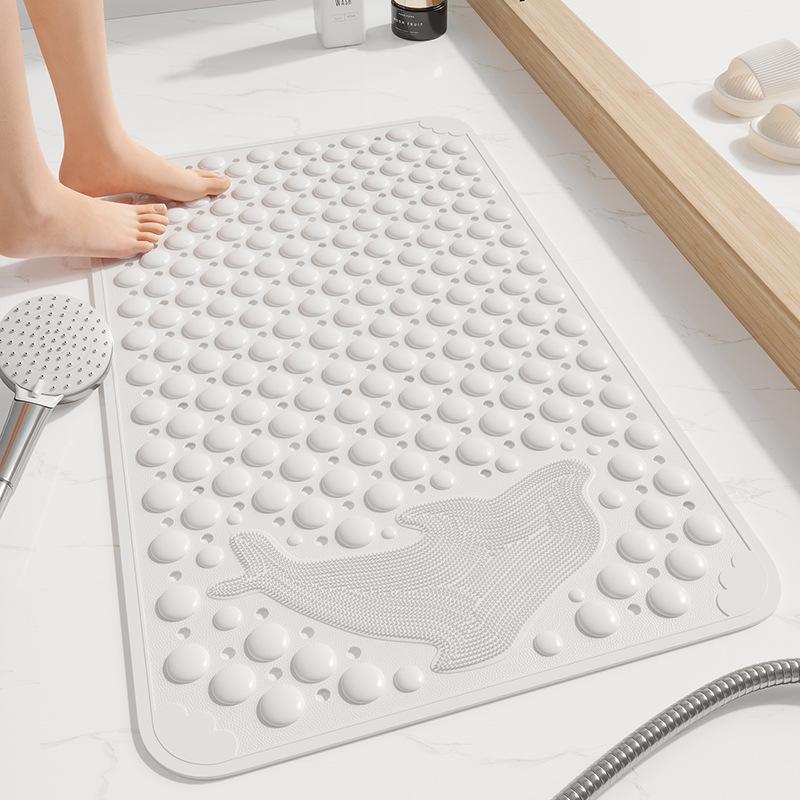 Главная Душевая Комната Ванна Водонепроницаемый Массажный Коврик Присоска Напольный Коврик