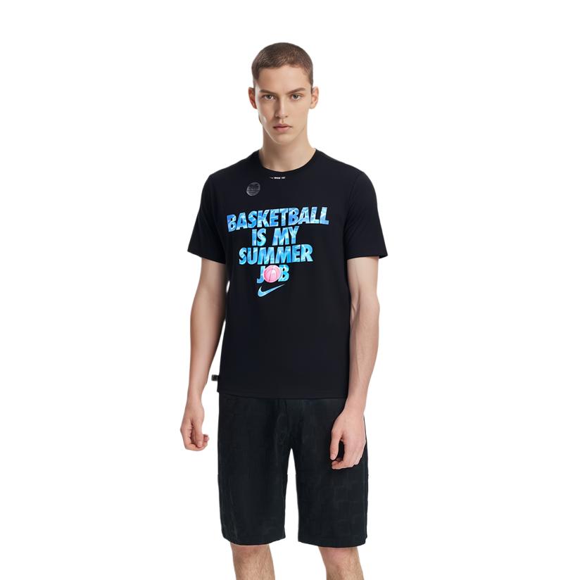 Nike Футболки Мужские С Круглым Вырезом Умеренный Прямой Крой 923724-010