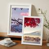 Photo Frame Wall Picture Frame with Shatter Resistant Plexiglass A4 Sized Painting Display Frame for Home Office Decor