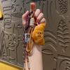 Плюшевый брелок-подвеска Милые пищевые брелоки для сумок рюкзаков Мягкий улыбающийся хлеб пончик бургер Плюшевый подвес для сумки Декоративные аксессуары на шнурке